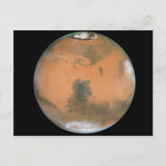 Planet Mars Postcard
