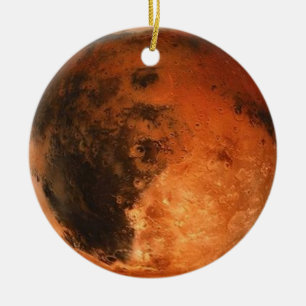 PLANET MARS (solar system) ~ Ceramic Ornament