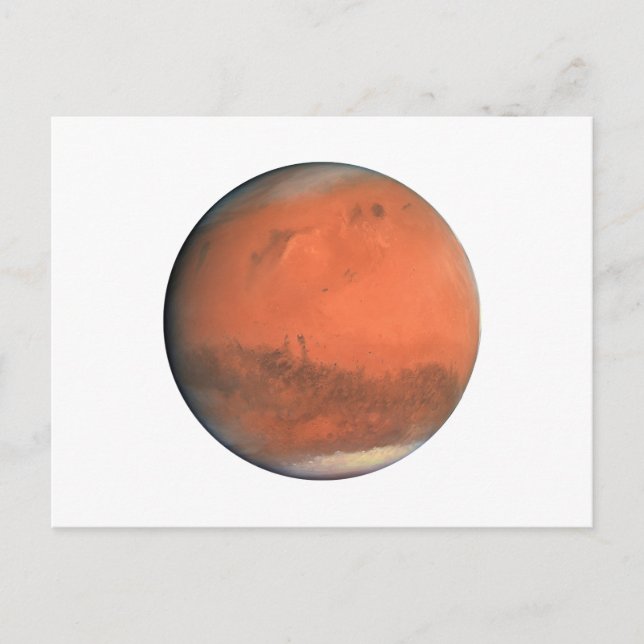 PLANET MARS true colour natural (solar system) ~~ Postcard (Front)