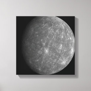 Planet Mercury Canvas Print