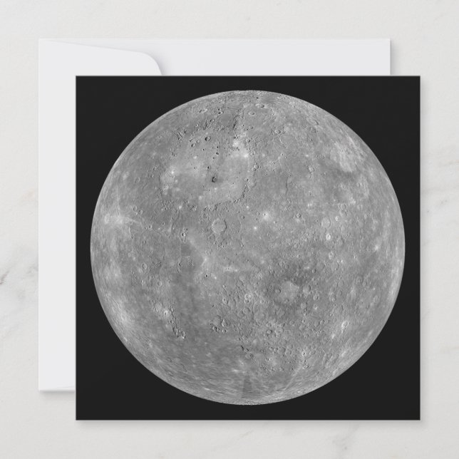 Planet Mercury Card (Front)
