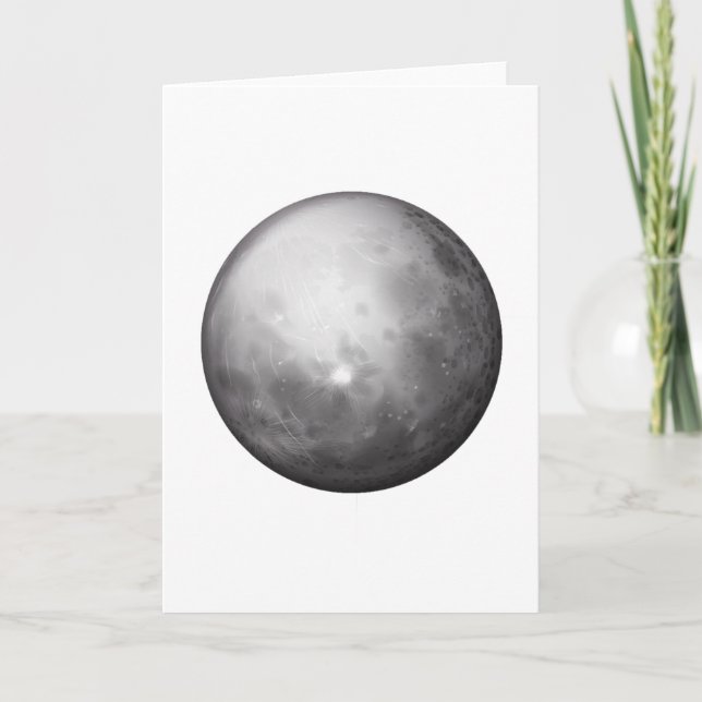 Planet Mercury Greeting Cards (Front)