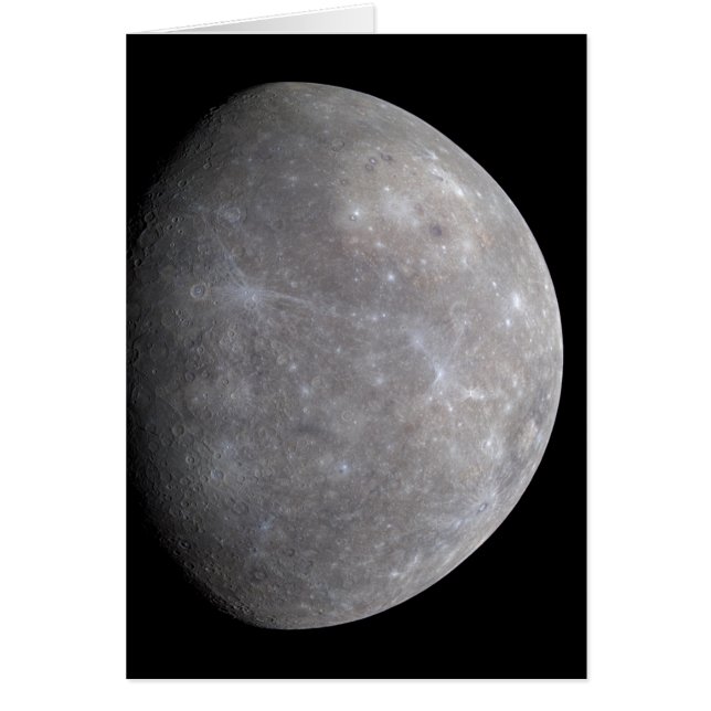 Planet Mercury in space (Front)