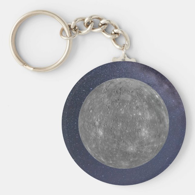 Planet Mercury Keychain (Front)