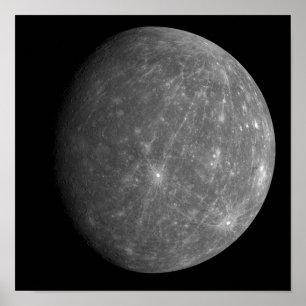 Planet Mercury Poster