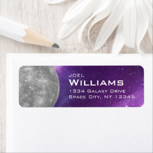 Planet Mercury Solar System Space Return Address