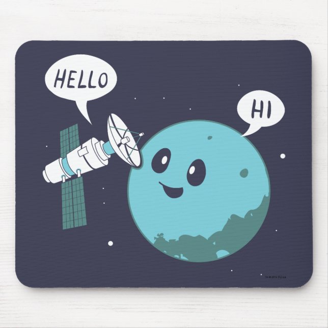 Planet Mouse Pad (Front)