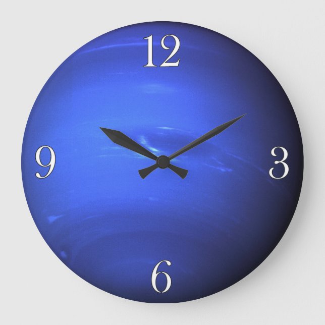 Planet Neptune Astronomy-lovers Wall Clock (Front)