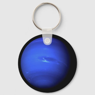 PLANET NEPTUNE natural (solar system) ~ Keychain