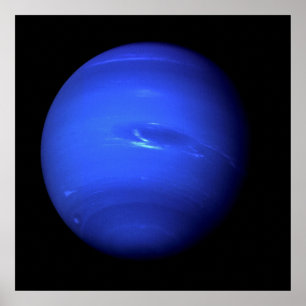 PLANET NEPTUNE natural (solar system) ~ Poster