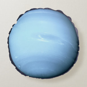 Planet Neptune Round Pillow