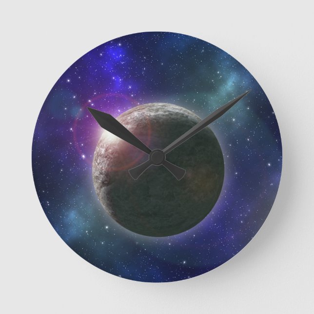 Planet Of Dreams, Round Clock (Front)
