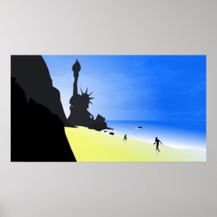 Planet of the Apes poster print