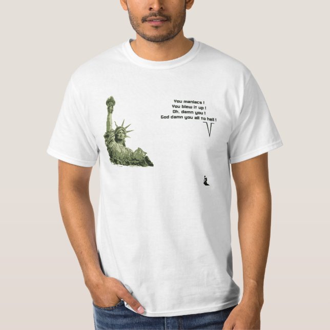 Planet of the monkeys T-Shirt (Front)