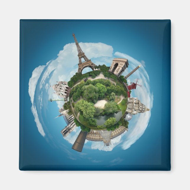 Planet Paris magnet (Front)