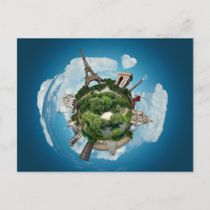 Planet Paris postcard
