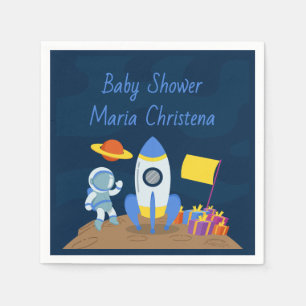 Planet Party Baby Shower Napkin