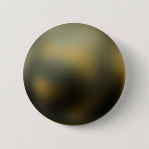 Planet Pluto Button