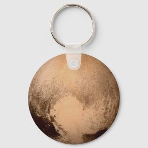 PLANET PLUTO - HAVE A HEART! (solar system) ~ Keychain