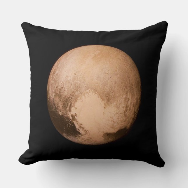 PLANET PLUTO - HAVE A HEART! (solar system) ~ Throw Pillow (Front)