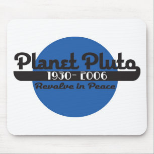 Planet Pluto Mouse Pad