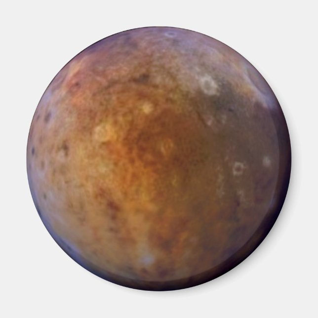 PLANET PLUTO (solar system) ~ Magnet (Front)
