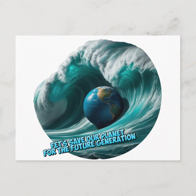 Planet Postcard (Front)