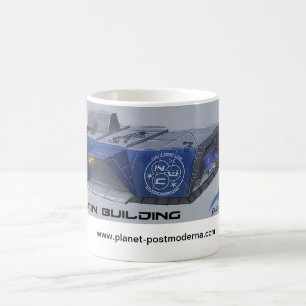Planet Postmoderna Art:  Admin Bldg Concept Mug