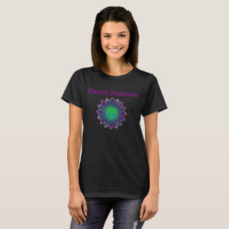 Planet Protector Mandala  Tee Shirt