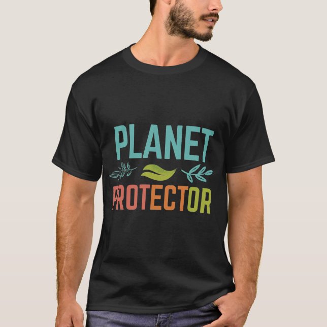 Planet Protector" T-Shirt (Front)