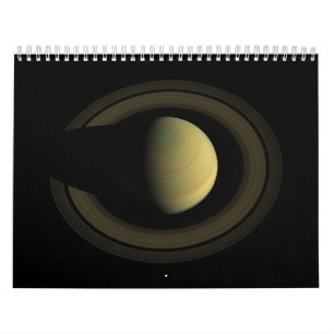 Planet Saturn Jewel of the Solar System Calendar
