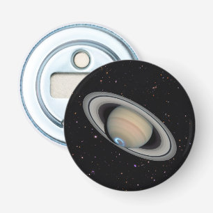 Planet Saturn Starry Sky Bottle Opener