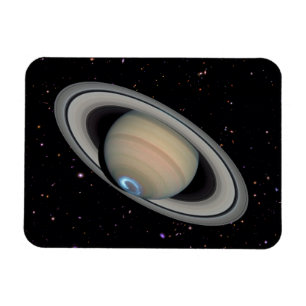 Planet Saturn Starry Sky Magnet