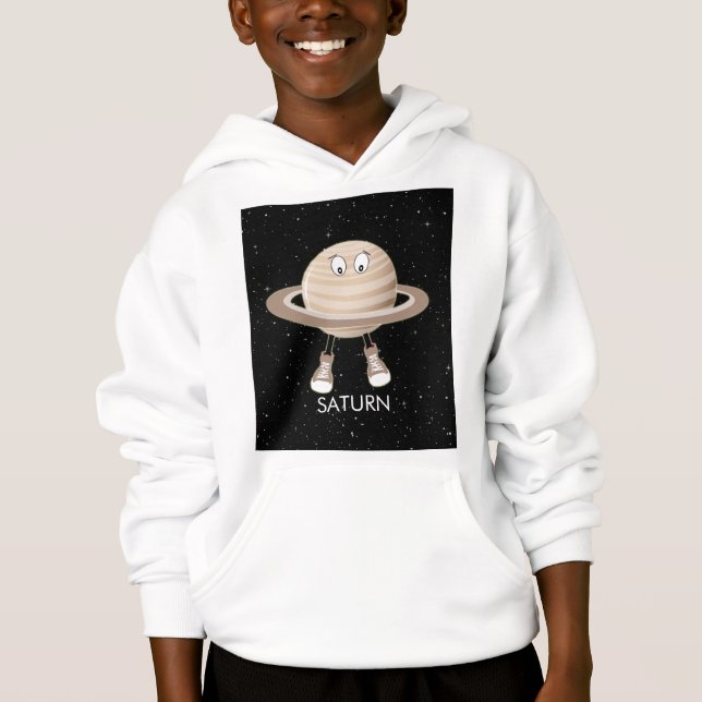 Planet Saturn & Stars (Front)