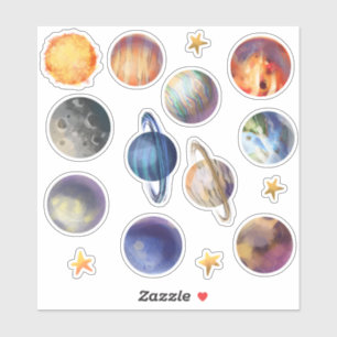Planet Stickers