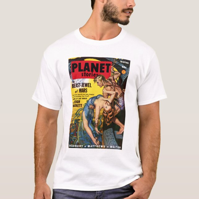 Planet Stories (Dec, 1948) T-Shirt (Front)