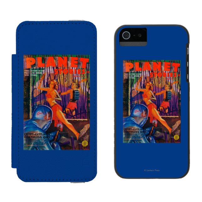 Planet Stories Magazine Cover 3 Incipio iPhone Wallet Case (Side by Side)