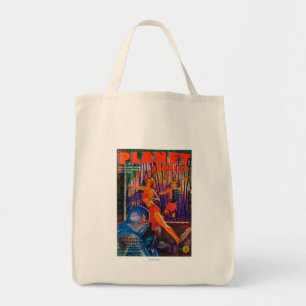 Planet Stories Magazine Cover 3 Tote Bag