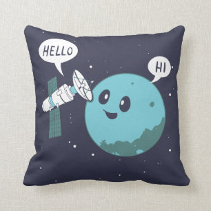 Planet Throw Pillow