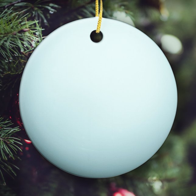 Planet Uranus Christmas Tree Ceramic Ornament (Creator Uploaded)