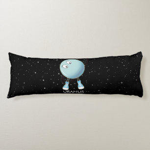 Planet Uranus & Stars Body Pillow