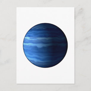PLANET URANUS v2 (solar system) ~~ Postcard