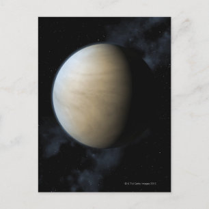 Planet Venus Postcard