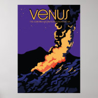 Planet Venus space art