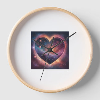 planet wall clock
