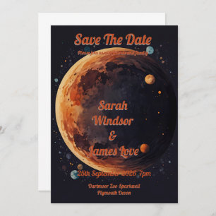 Planet Wedding Invitation