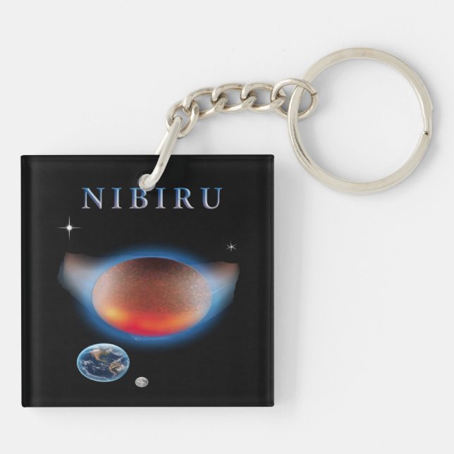 Planet X Nibiru Keychain (Back)