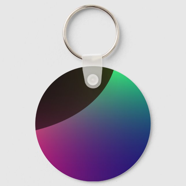 Planetary Aurora Keychain (Front)