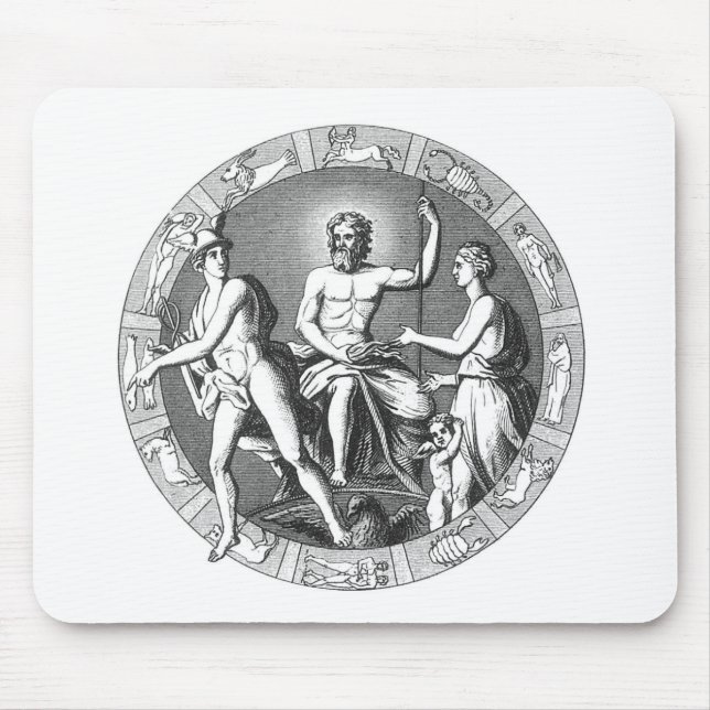 Planetary Calendar Mousepad (Front)