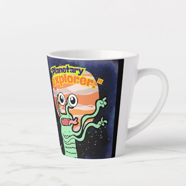 PLANETARY EXPLORER LATTE MUG (Right)